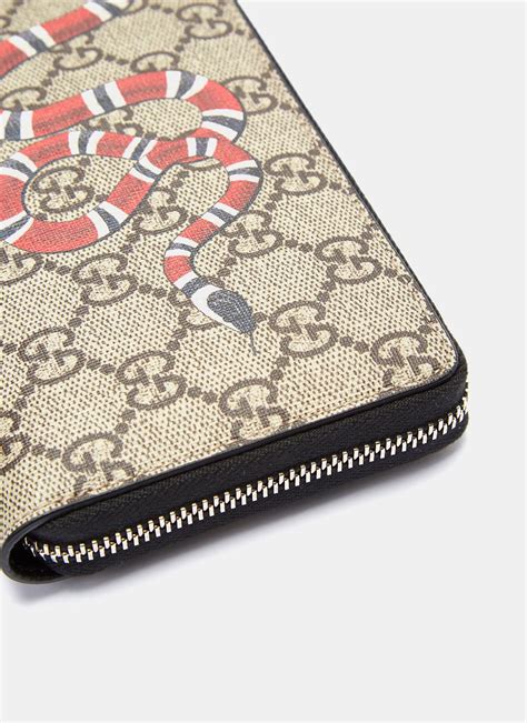 gucci snake print scarf|authentic gucci snake wallet.